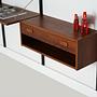 Wall shelf Teak wood 1960s 4