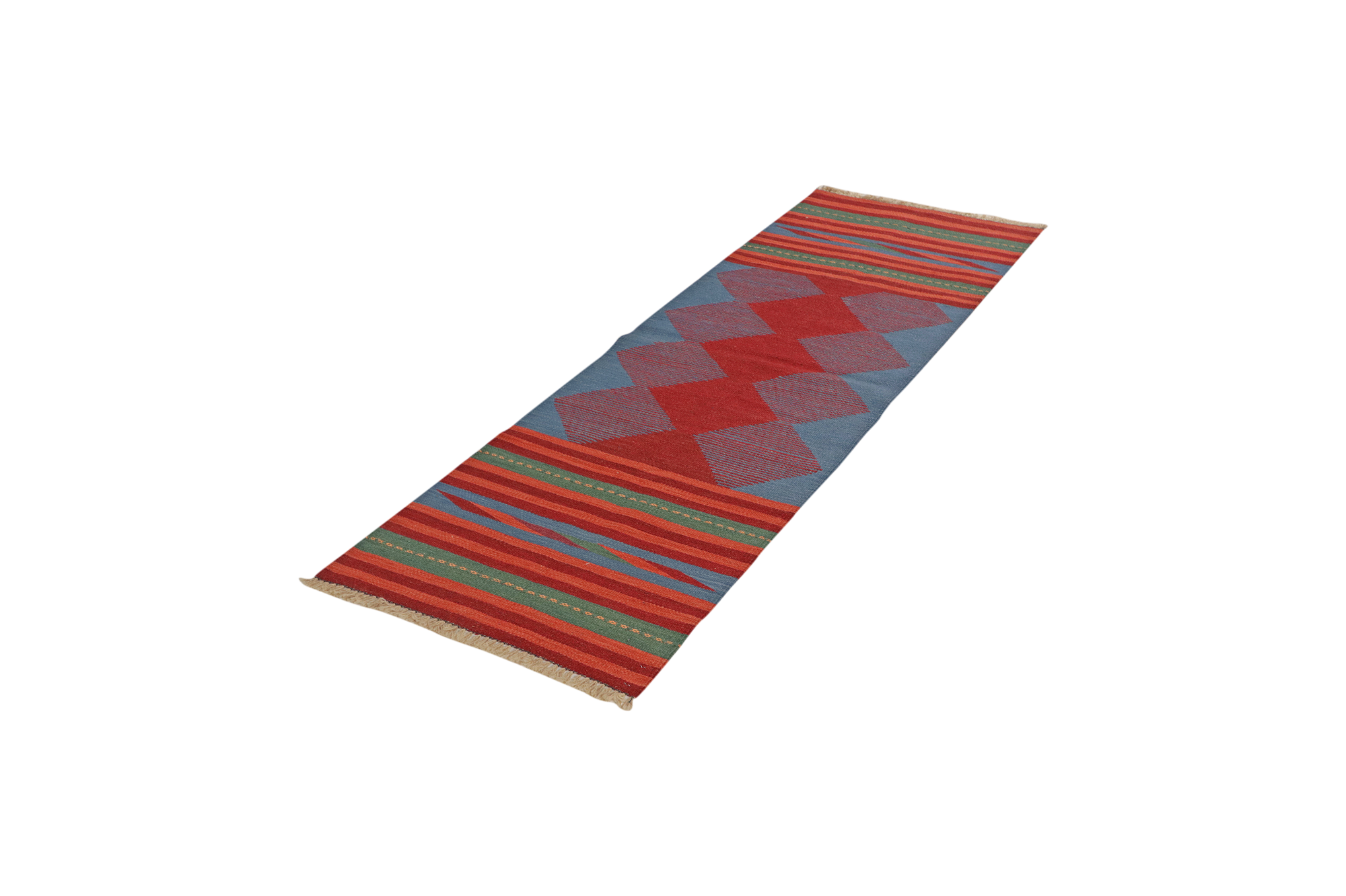 Tappeto Kilim Gashgai Lana Multicolore 3