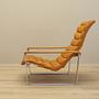 Lounge Chair Metal Leather Orange 1960s 3