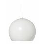 Lampada a sospensione Ball Ø40 metallo bianco 1