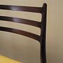 Sechser-Set Mahogany Stühle 1960 Jahre 8