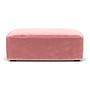 Daphne Fußhocker Modul Velour Lux Vintage Rosa 1