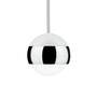 LED Pendelleuchte 3-flammig Glas Chrom 2