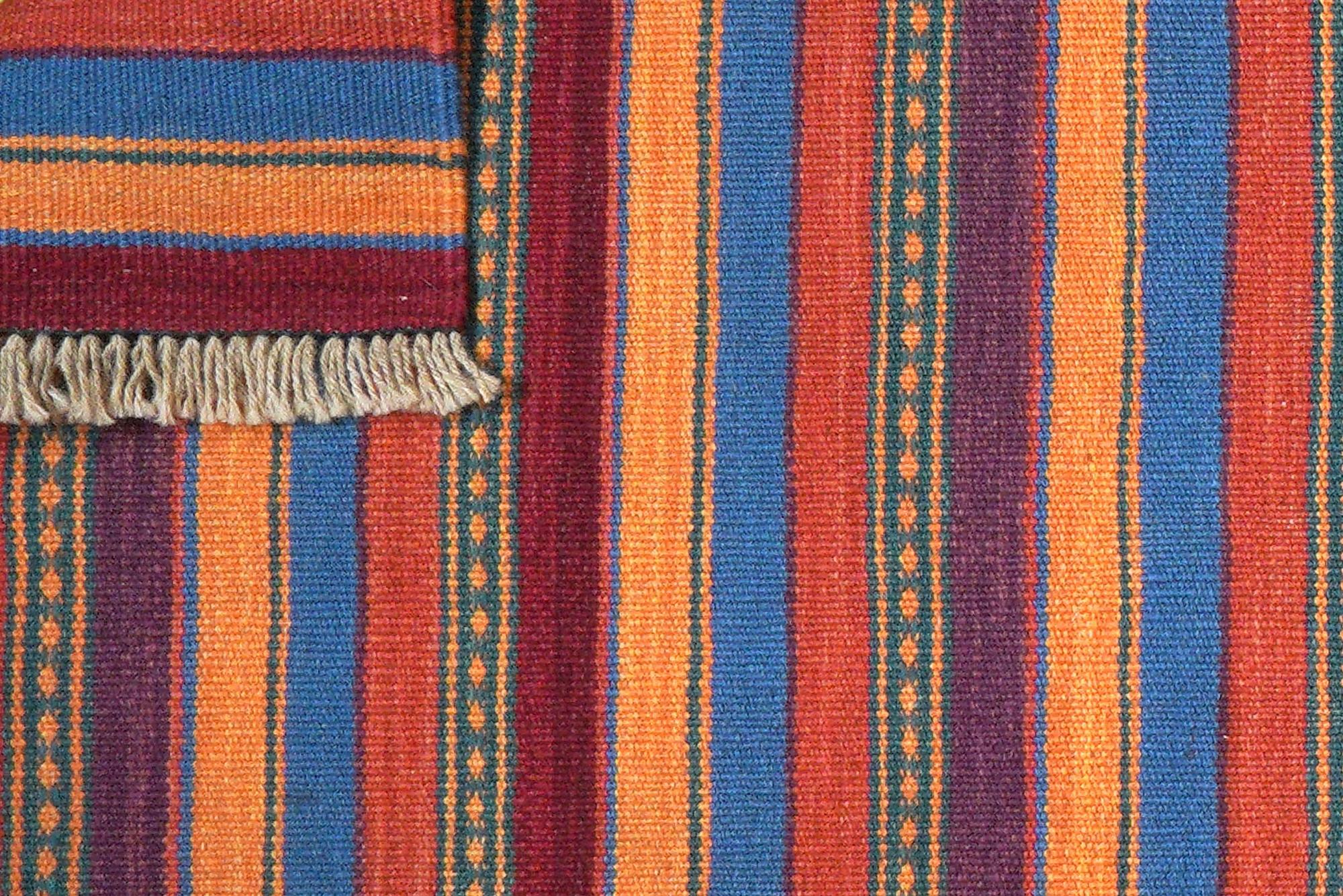 Tappeto Kilim Gashgai Lana Multicolore 4