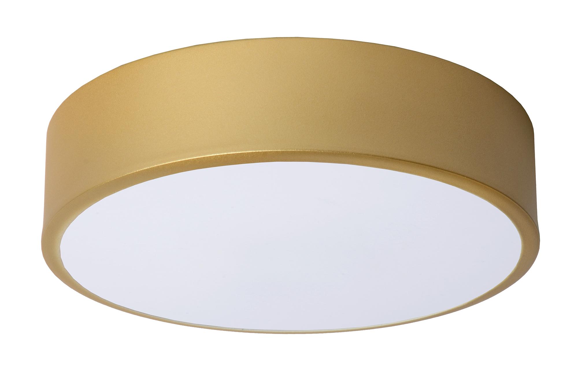 Unar Ceiling light Acrylic glass Gold Ø 20cm 4