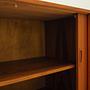 Vintage Sideboard Teak Wood Brown 1970s 13