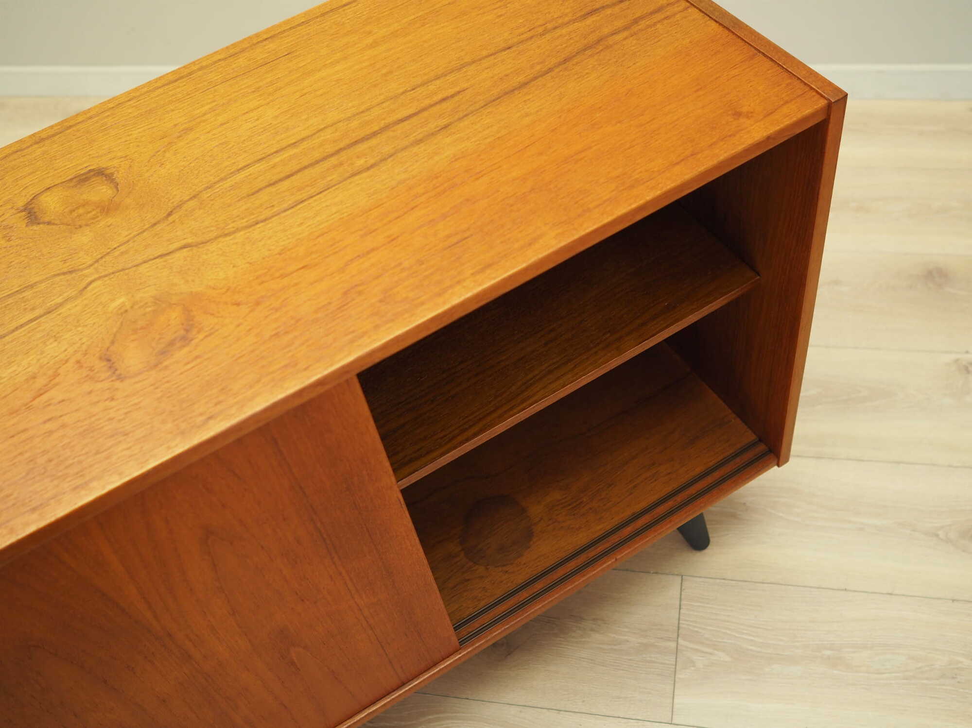 Vintage Schrank Teakholz Braun 1970er Jahre 8