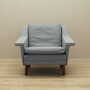 Armchair Textile Wood Grey 1960s 1