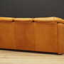 Vintage Sofa 3-Sitzer und Sessel Leder Cognac 1970er Jahre 8