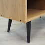 Vintage Bookshelf Ash Wood Brown 1970s 9