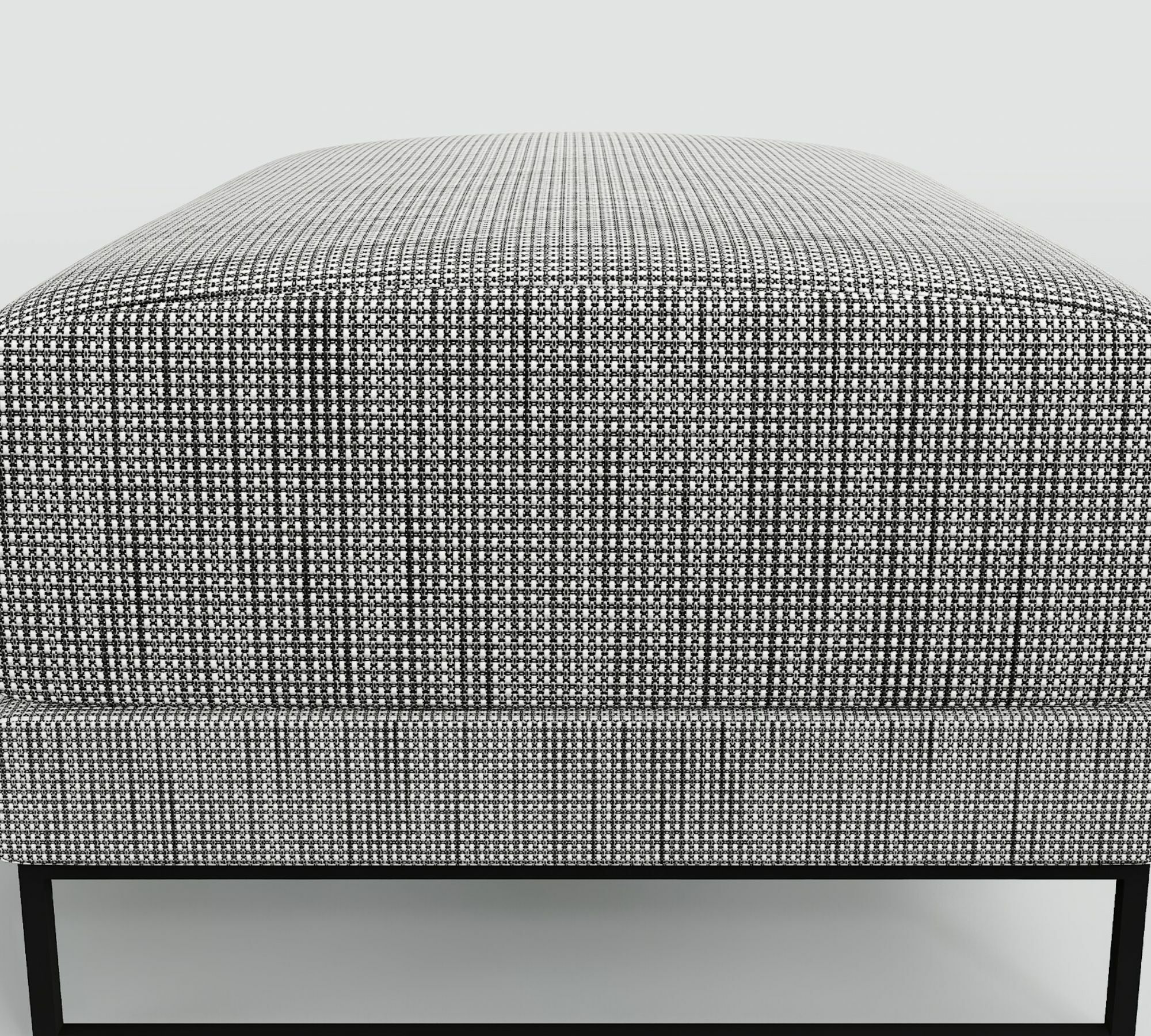 Tyme Hocker Strukturgewebe Granitweiß 3