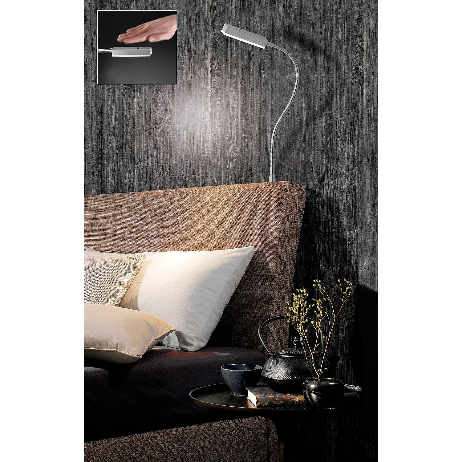 LED-Wandleuchte Raik I Silber 2