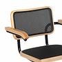 Holm Armchair Set of 2 Mesh Beech Black 4