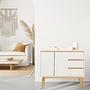 Tarolo I Chest of drawers with 3 drawers White 5