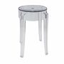 Charles Ghost Hocker Klein Kristall Transparent 1