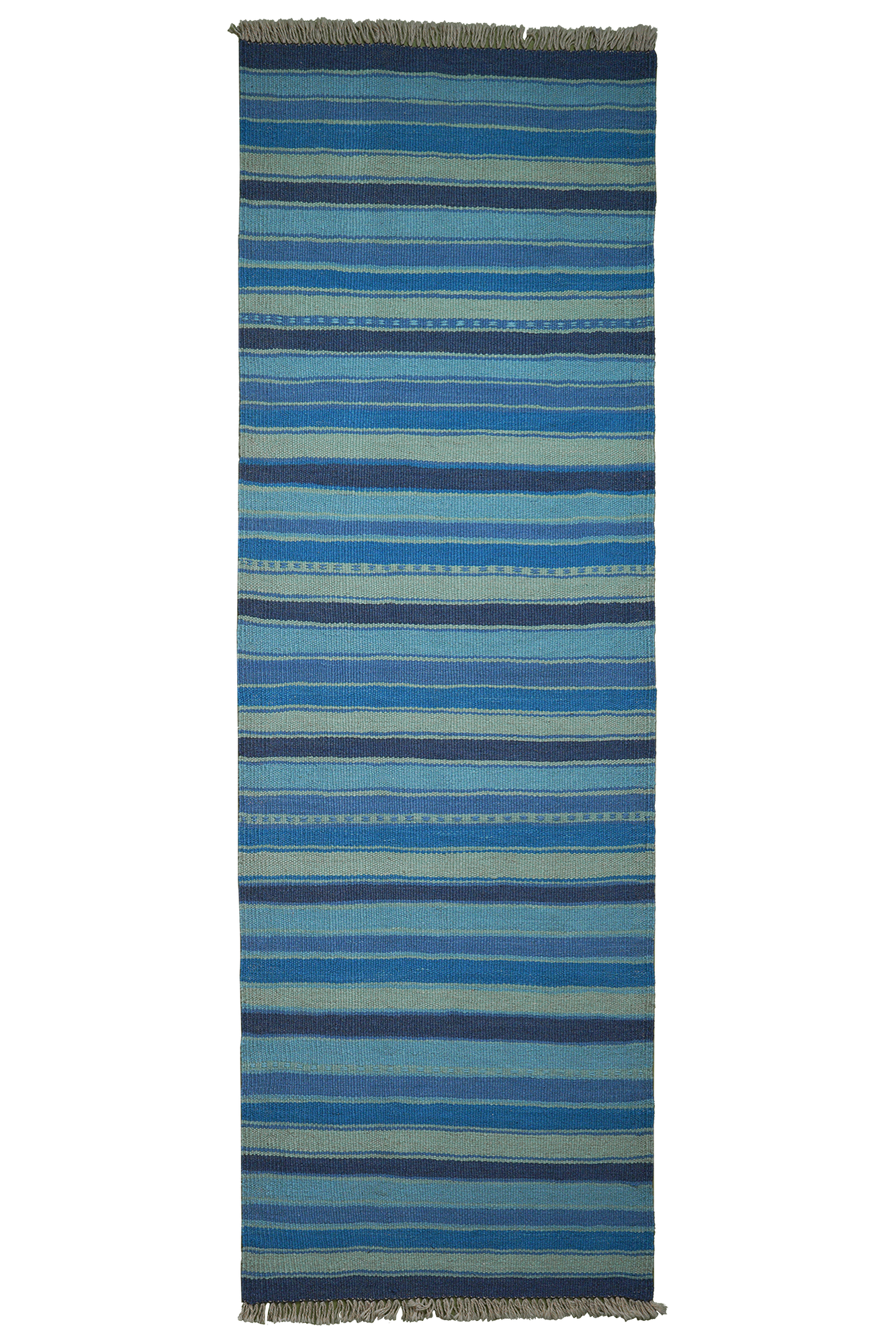 Tappeto Kilim Gashgai Lana Blu 0