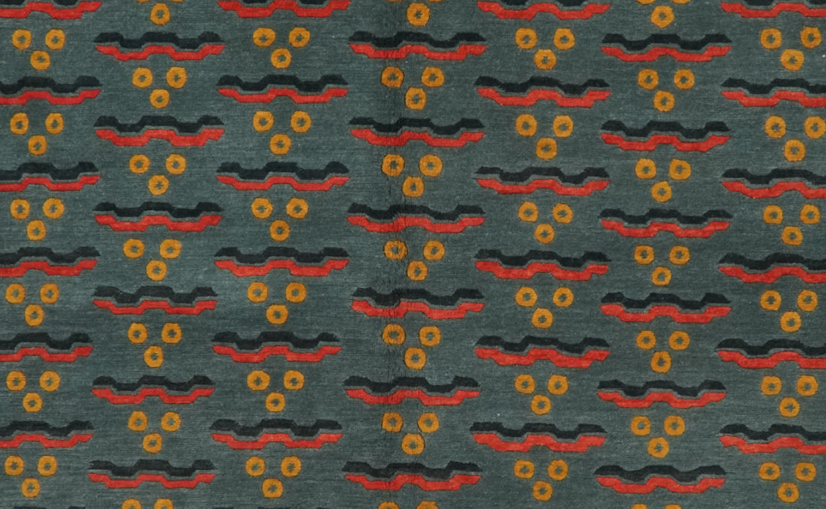 Nepal Carpet Wool Green 2