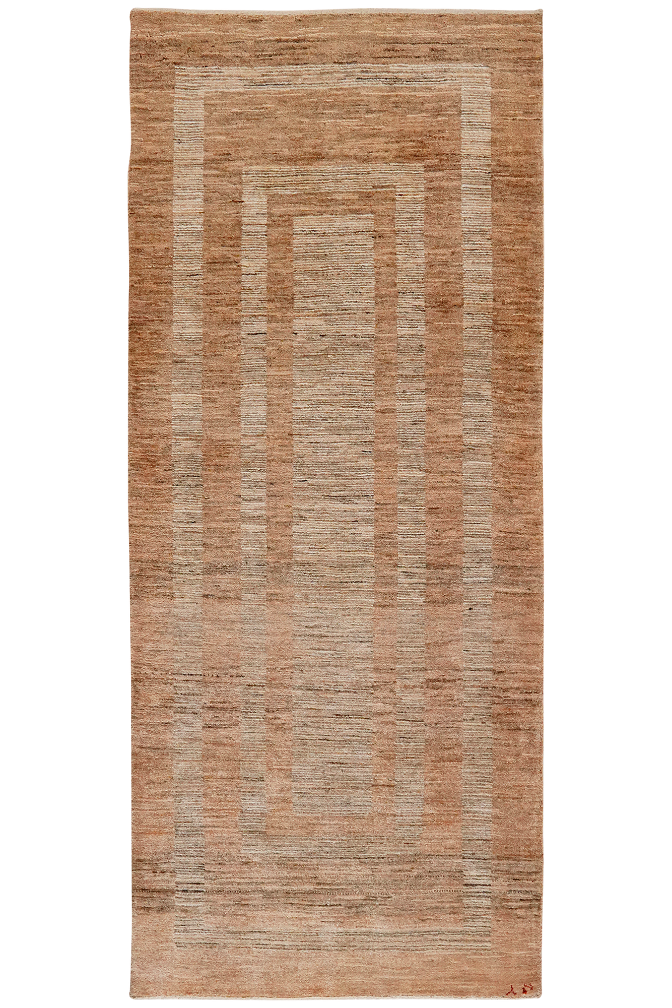 Rizbaf Gabbeh Teppich Wolle Beige 0