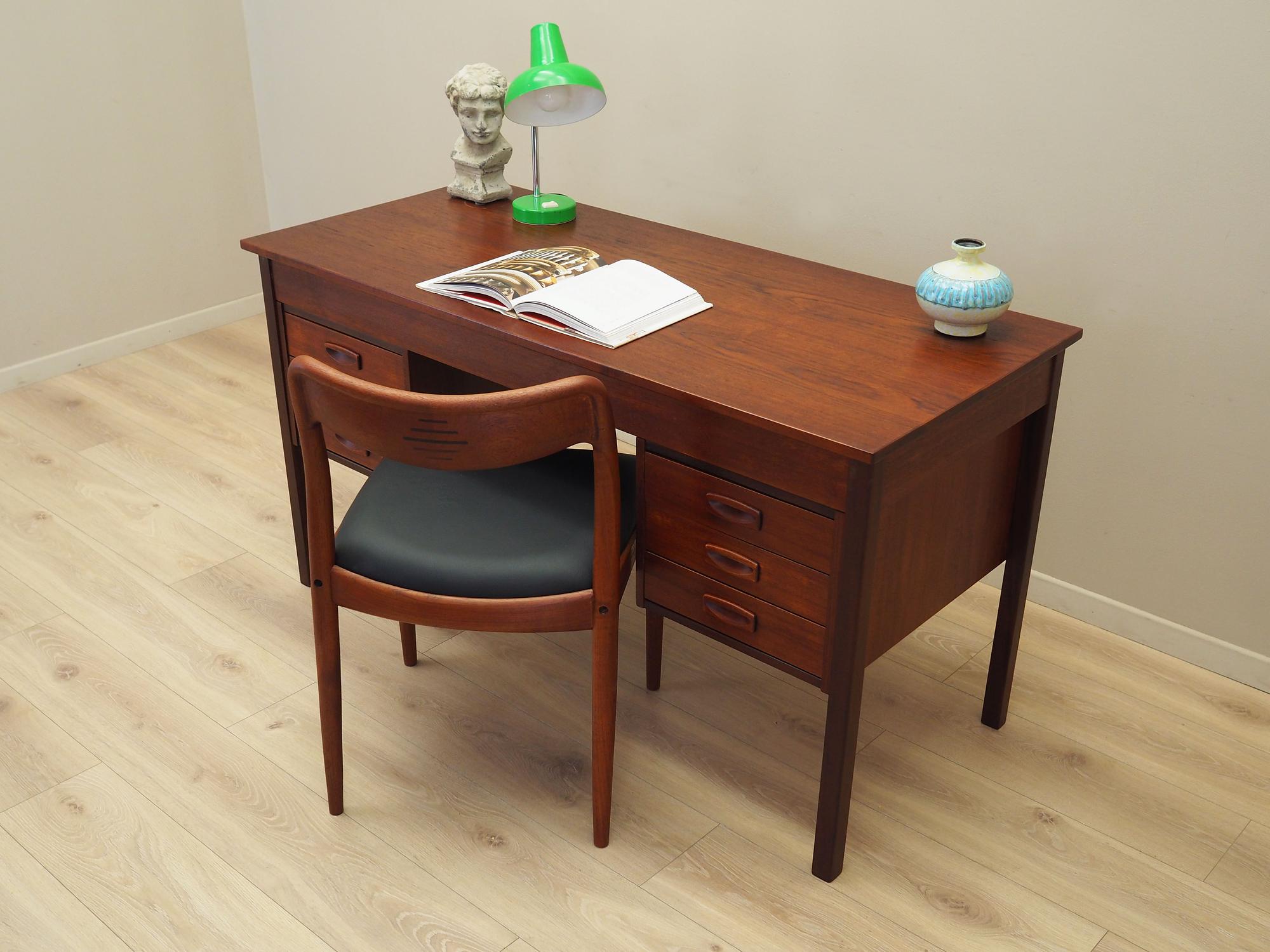 Desk Teak 1970s 4