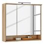 Mirror Cabinet Bouchoux Oak Coast Decor 0