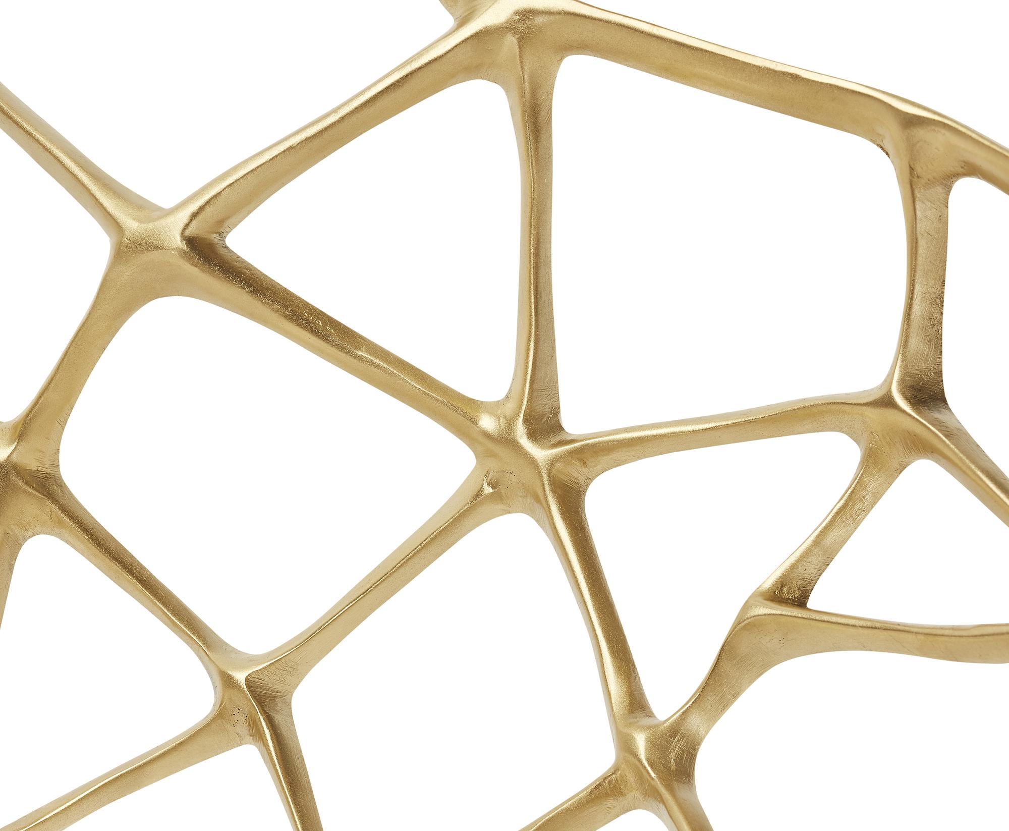 Bone Bowl Obstschale Gold 2