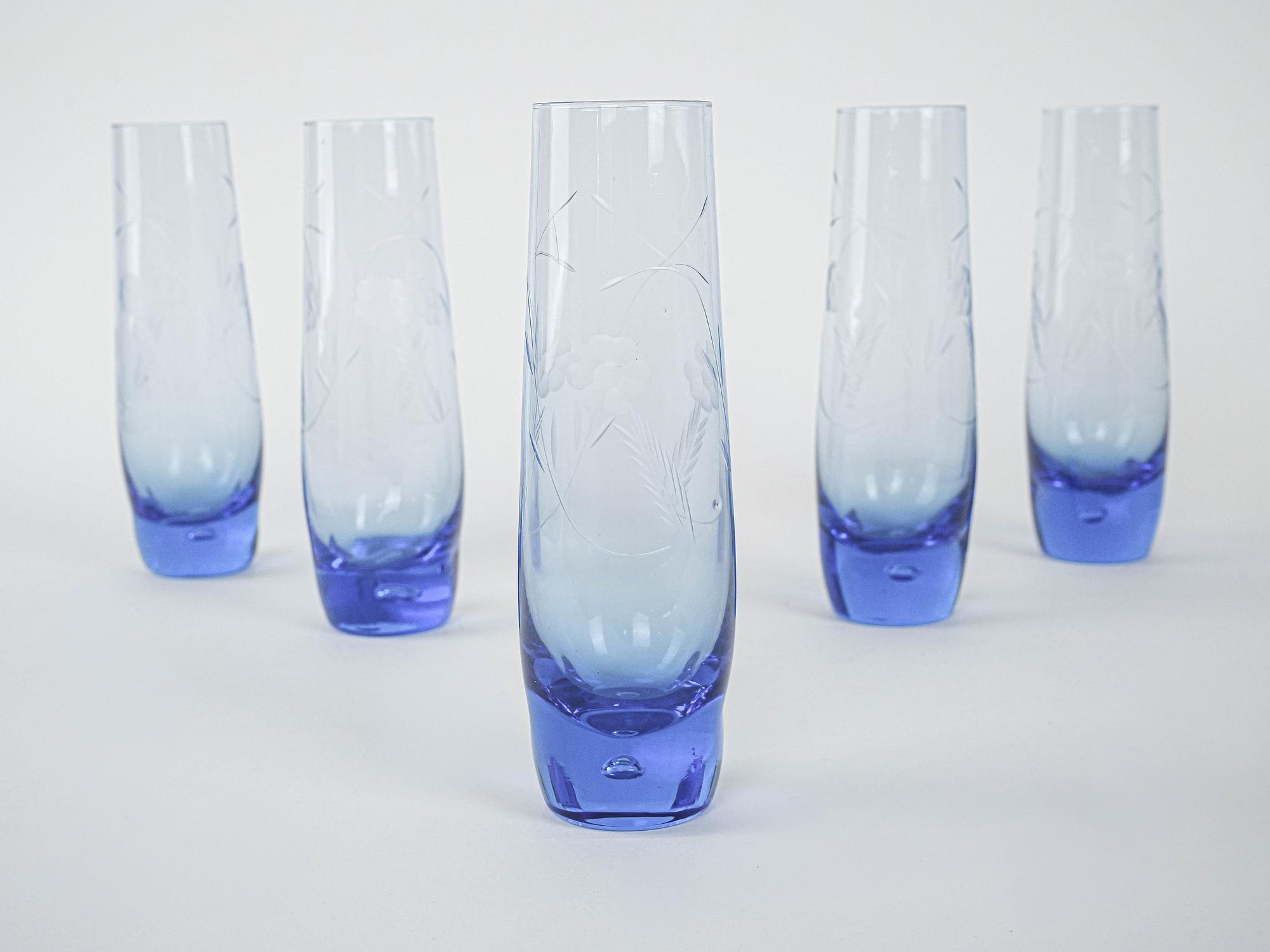 Brillen-Set Blue 1980s 6