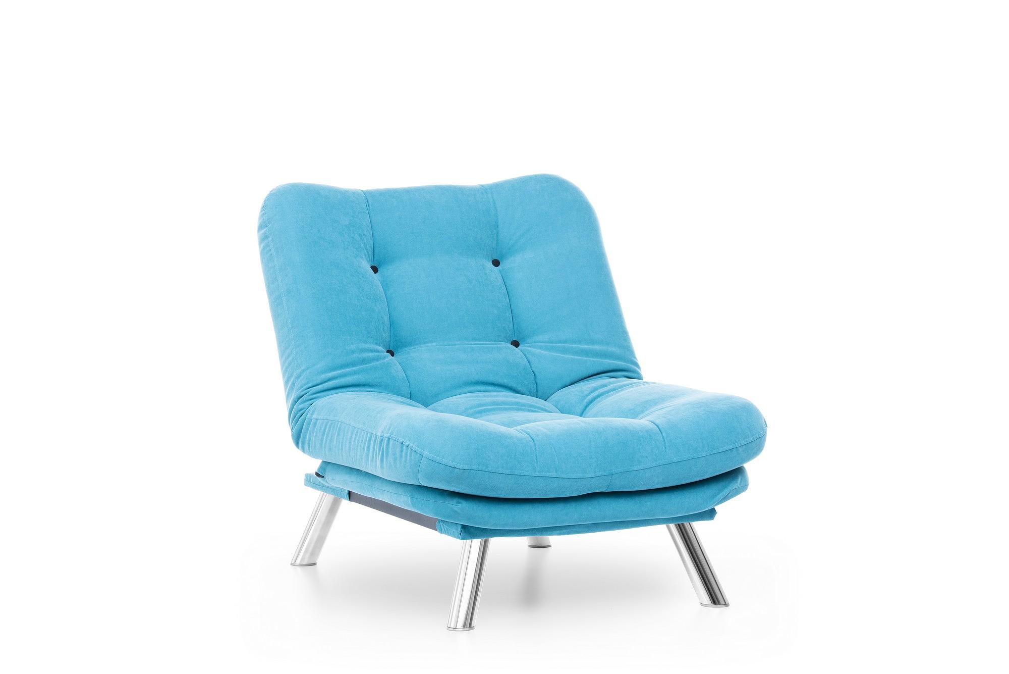 Misa Sofa 1-Seater Turquoise 6