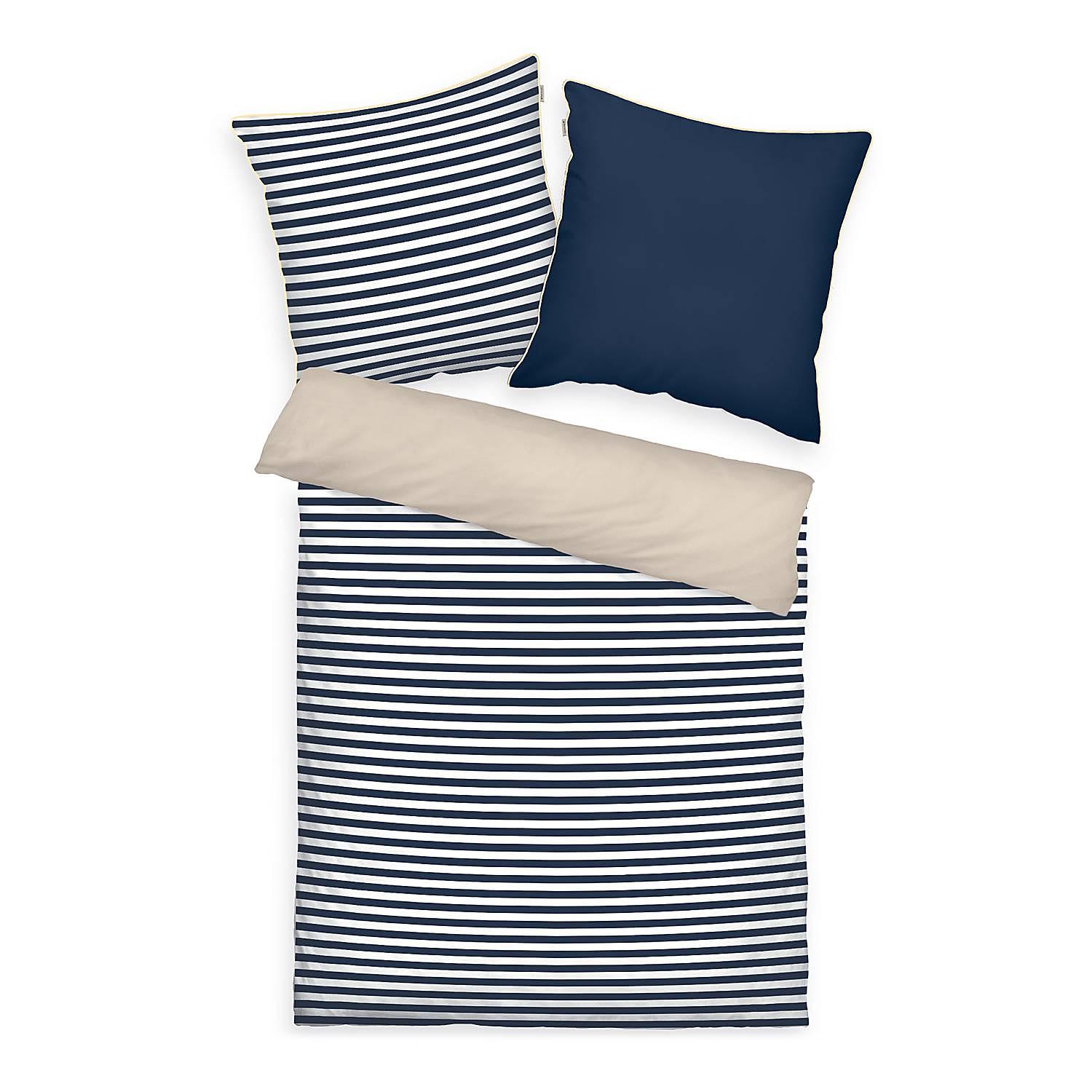 Perkal-Bettwäsche Set Baumwolle 155x220 + Kissen 80x80 0