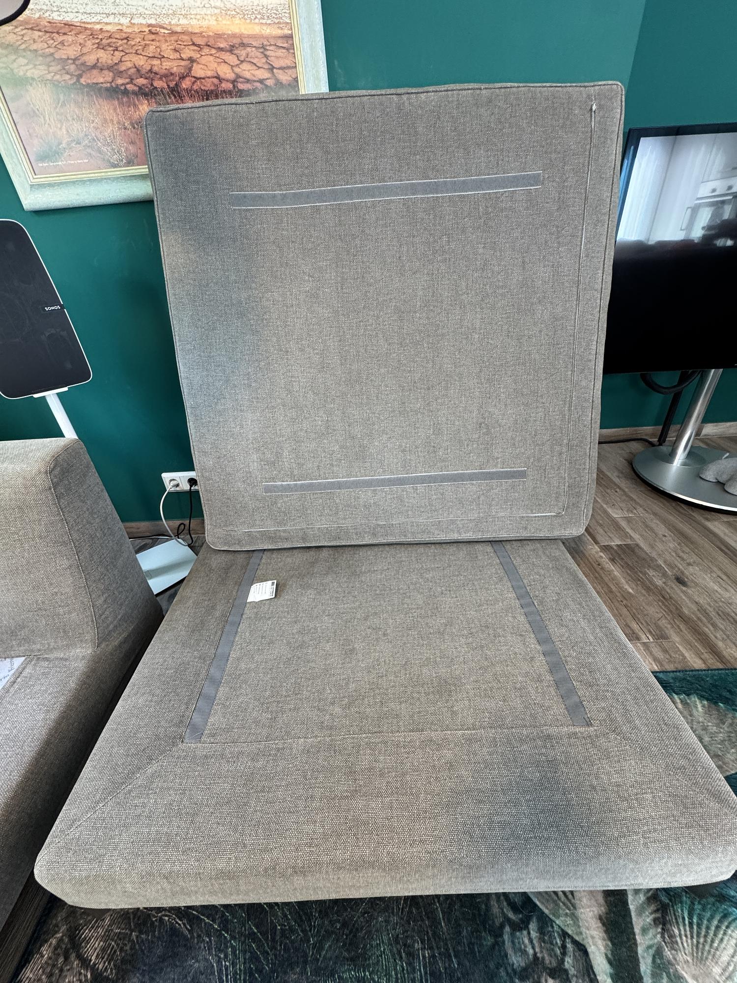 Frigerio armchairs and sofas with ottoman Grey 7