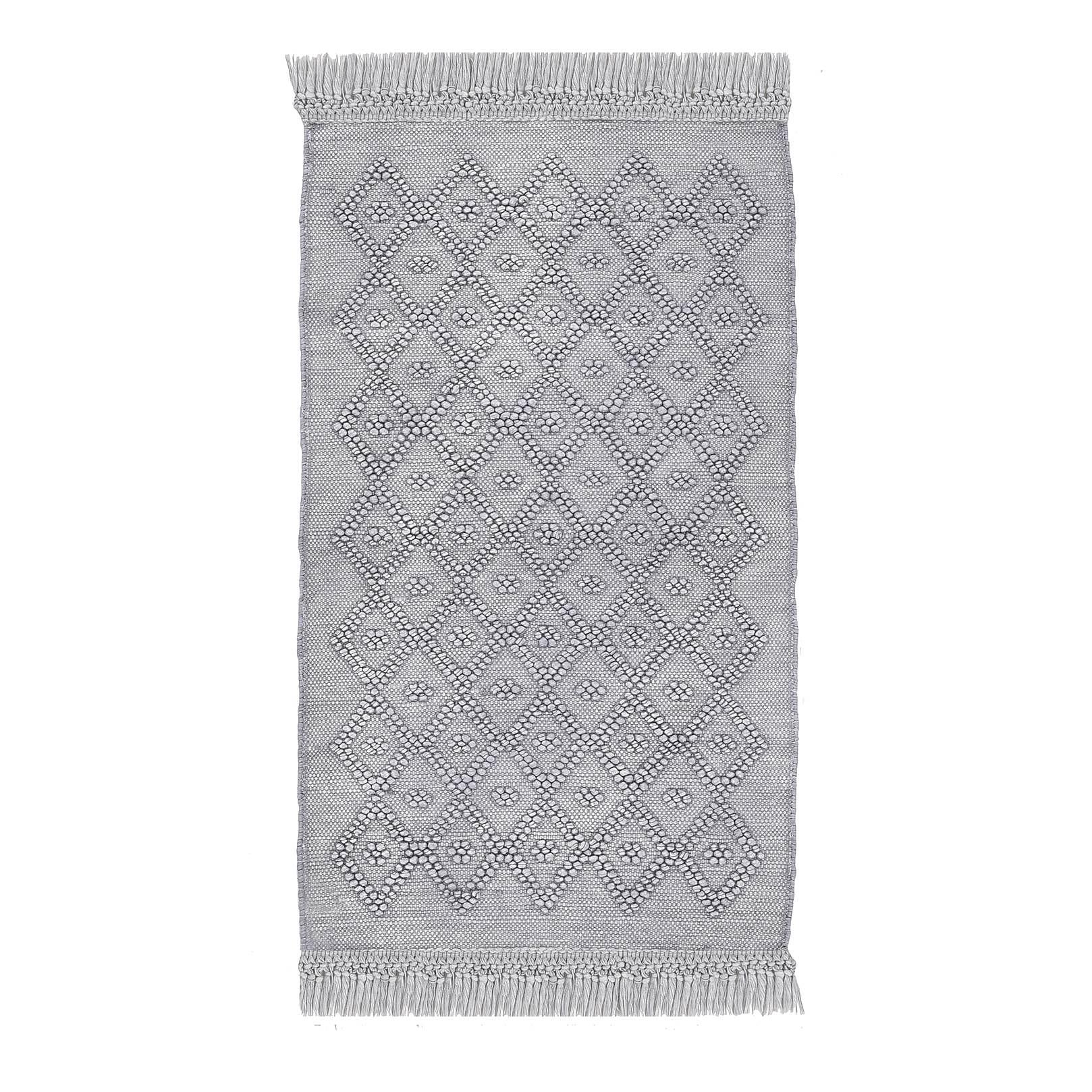 Bath mat Vintage Cotton Light Grey 0
