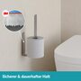 WC-Ersatzrollenhalter Edelstahl Silber 3