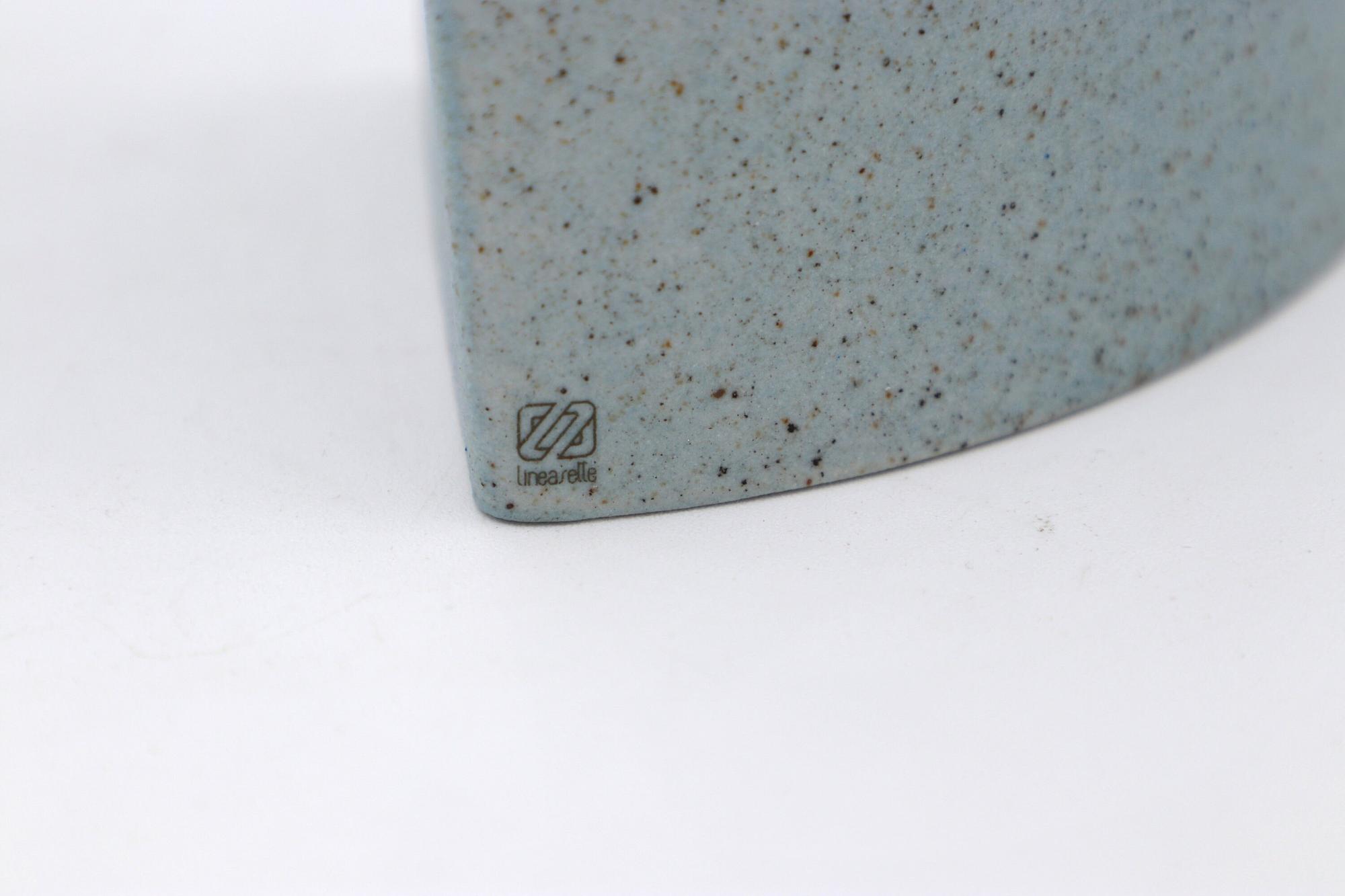 Vintage Fat Lava Vase Keramik Italien 1980er Jahre 2