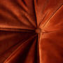 Togo Corner Sofa Velvet Amber-Orange 8