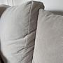 Ecksofa Cord Beige 1
