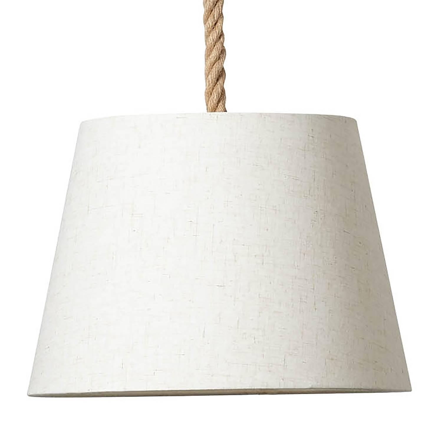 Pendelleuchte Sailor Mischgewebe Jute 1