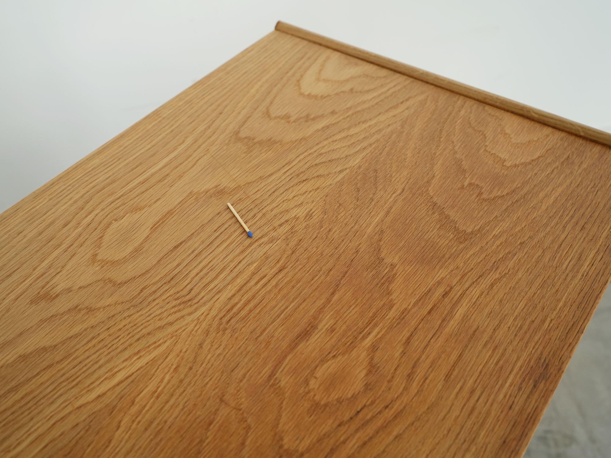 Cabinet ash wood 1970s 13