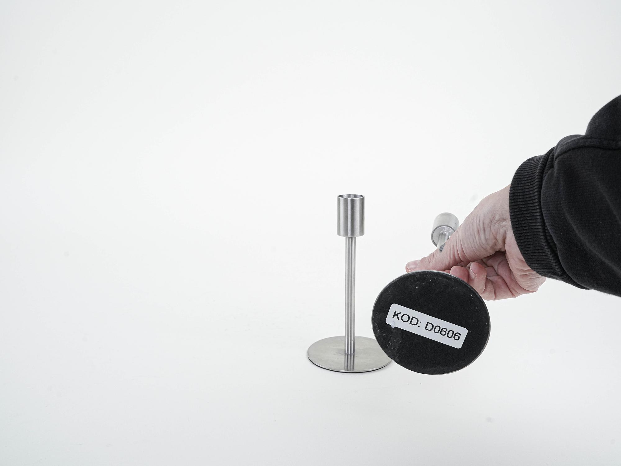 Set aus Metallkerzenständern 1970er Jahre 4