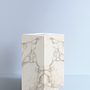 Side table Calacatta marble White 0