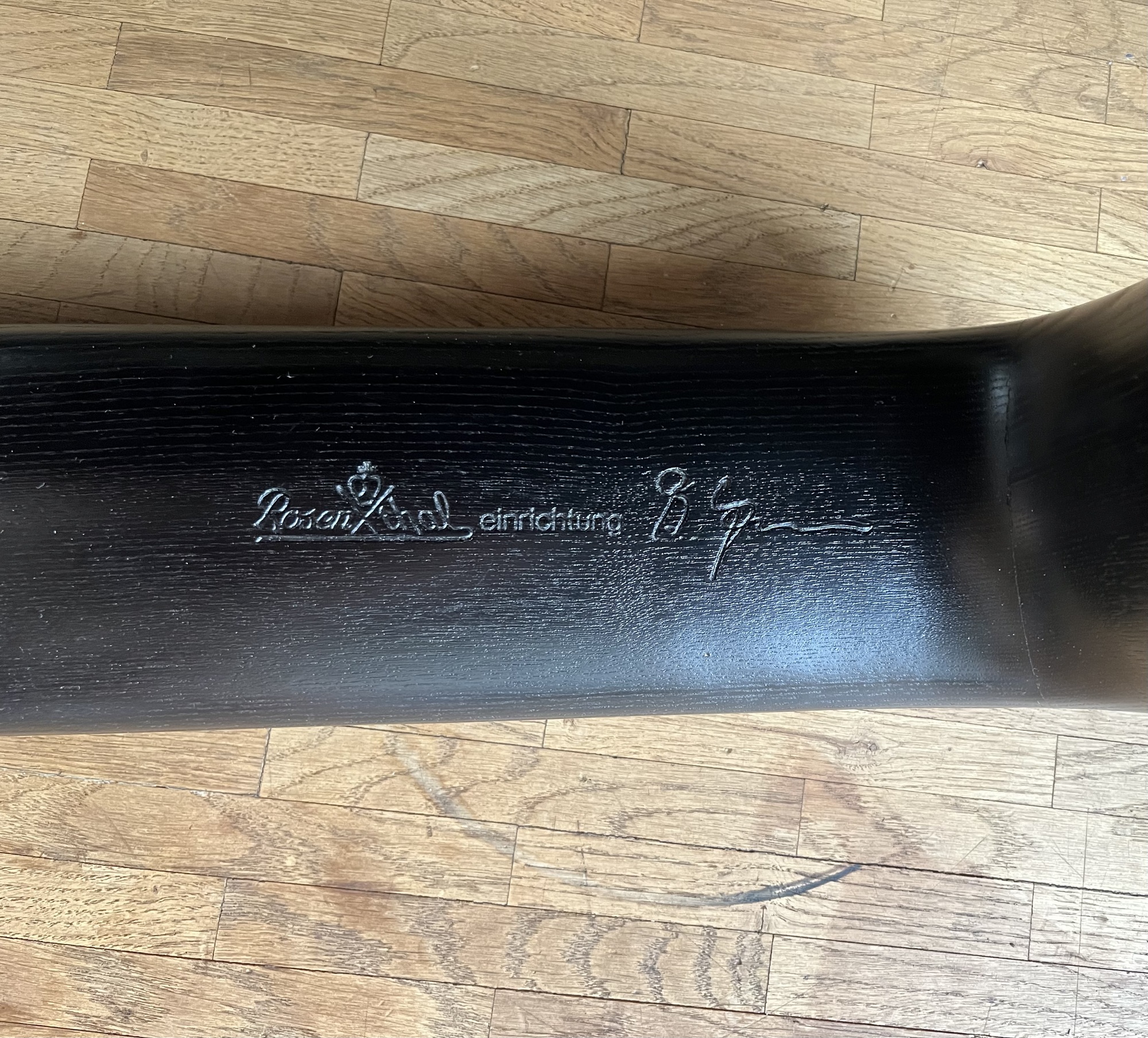 Hombre Schreibtisch von Burghard Vogtherr 1970er Jahre 7