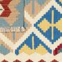 Kilim Gashgai Teppich Wolle Mehrfarbig 4