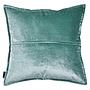 Kissenbezug Glam Mischgewebe Petrol 65 x 65 cm 1