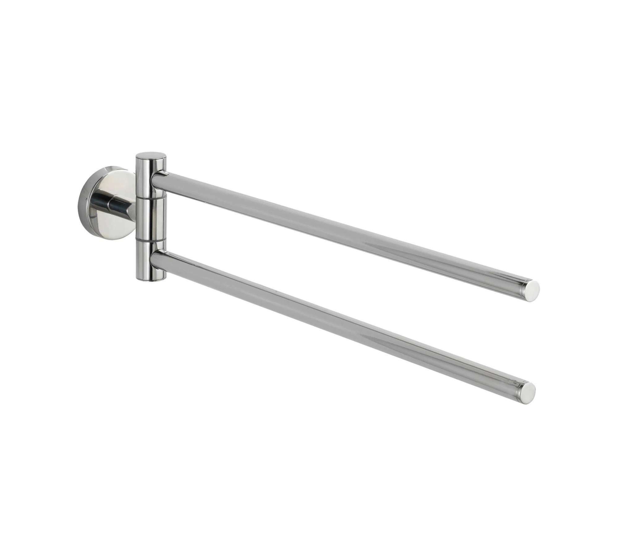 Towel holder metal silver 3