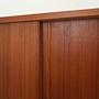 Vintage Sideboard Teakholz Braun 1970er Jahre 12