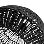 Kace Hängelamp Jute Schwarz Ø45cm 2