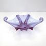 Vintage Schale Alexandrit Glas Rosa 4