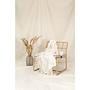 Plaid Adara Decke Baumwolle Beige 2