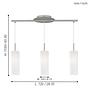 Troy Elegance II Pendant Light 3-Light Silver 4