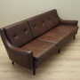 Sofa Leder Braun 1960er Jahre 5