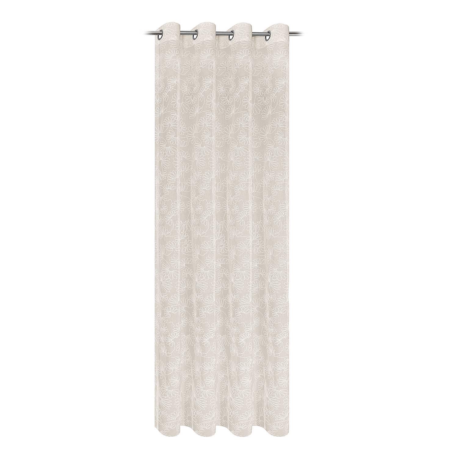 Ösenschal Dumti Polyester Weiß 1