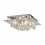 LED Deckenleuchte Edelstahl Silber 1